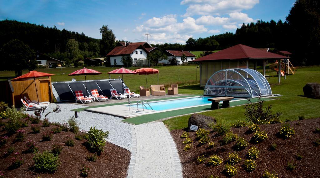 Pension Waldblick Böbrach Exterior foto